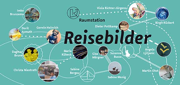 Reisebilder - Einladungskarte